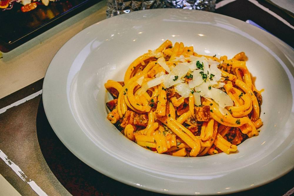 Pappardelle with ragù