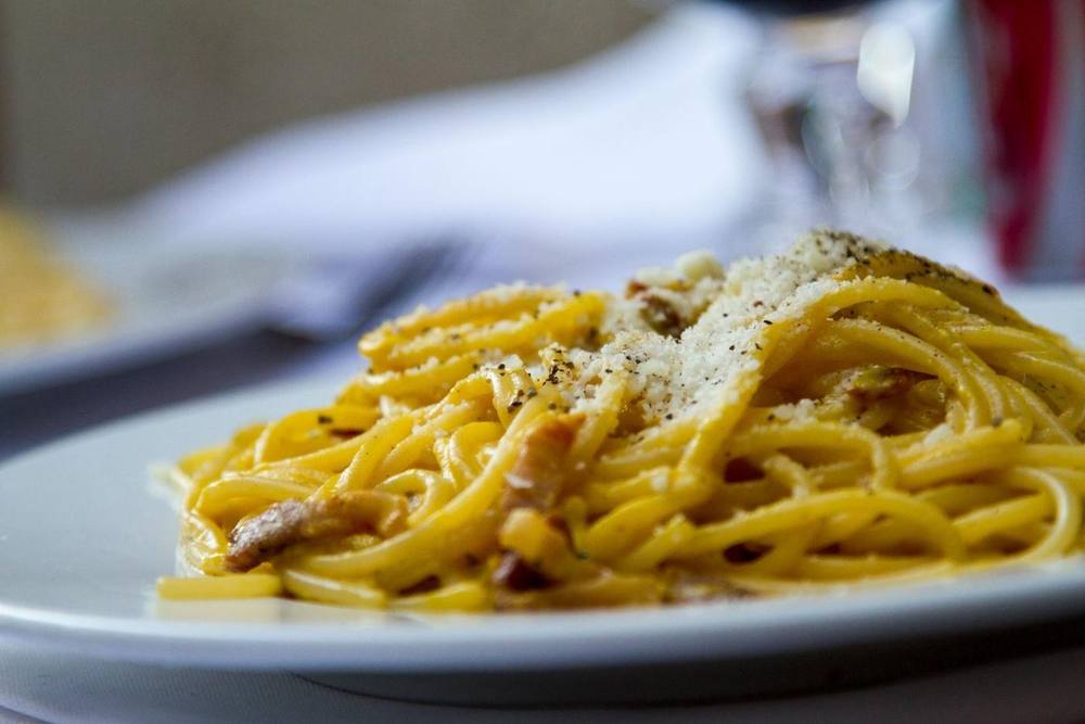 Tagliolini with butter and parmesan